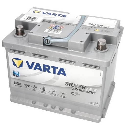 Baterie Varta Start & Stop Agm D52 60Ah / 680A 12V 560901068